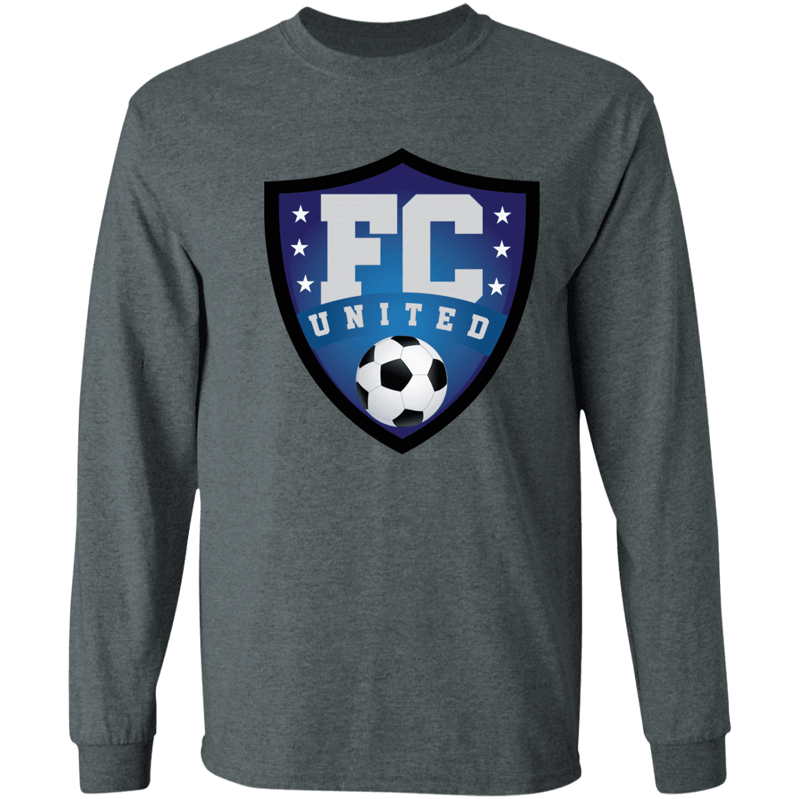 FC United LS T-Shirt 5.3 oz. - 931 Graphics